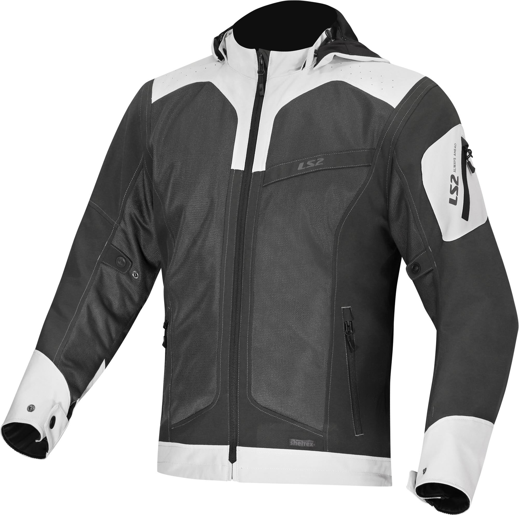 LS2 Bolton Air waterproof Motorcycle Textile Jacket-image-336027482