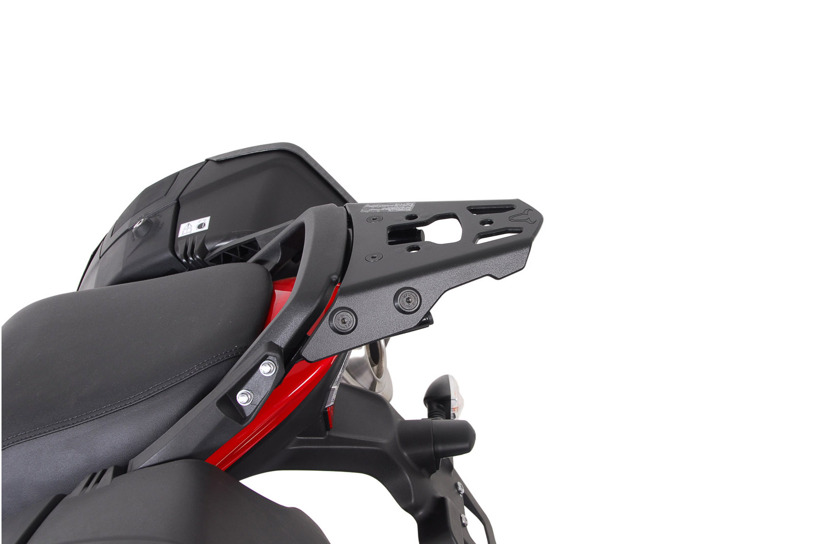 SW-Motech ALU-RACK - Negru. Triumph Sprint ST 1050 / Tiger 1050 SE. Figura 2