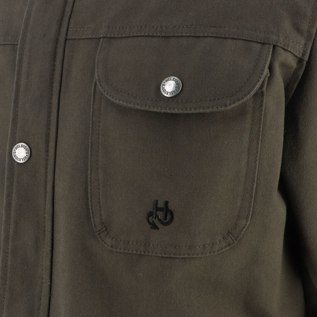 Helstons Detroit Camicia da moto Kaki XL Figura 3