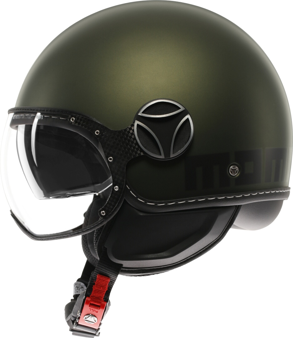 MOMO FGTR Evo Mono 2.0 Cască cu reacție Verde mat XS (53/54) Figura 4
