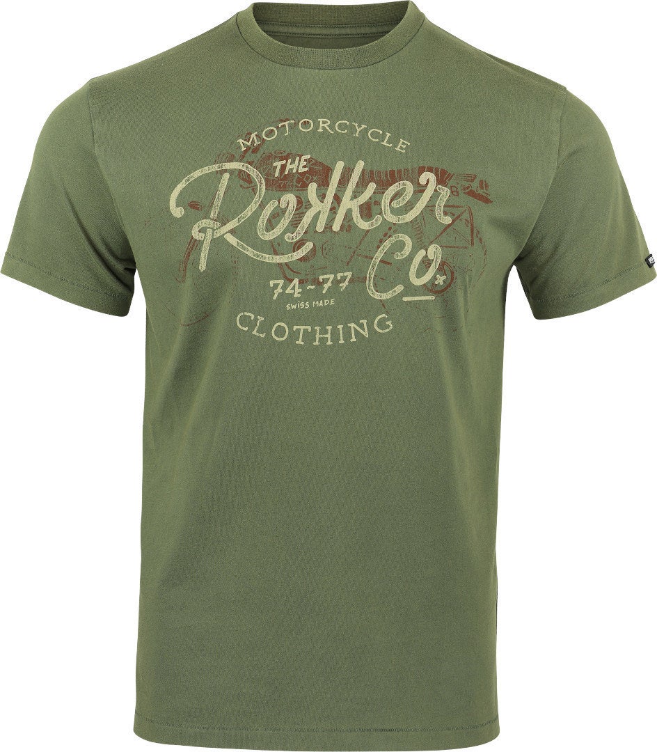 Rokker Heritage T-Shirt green M Figure 1