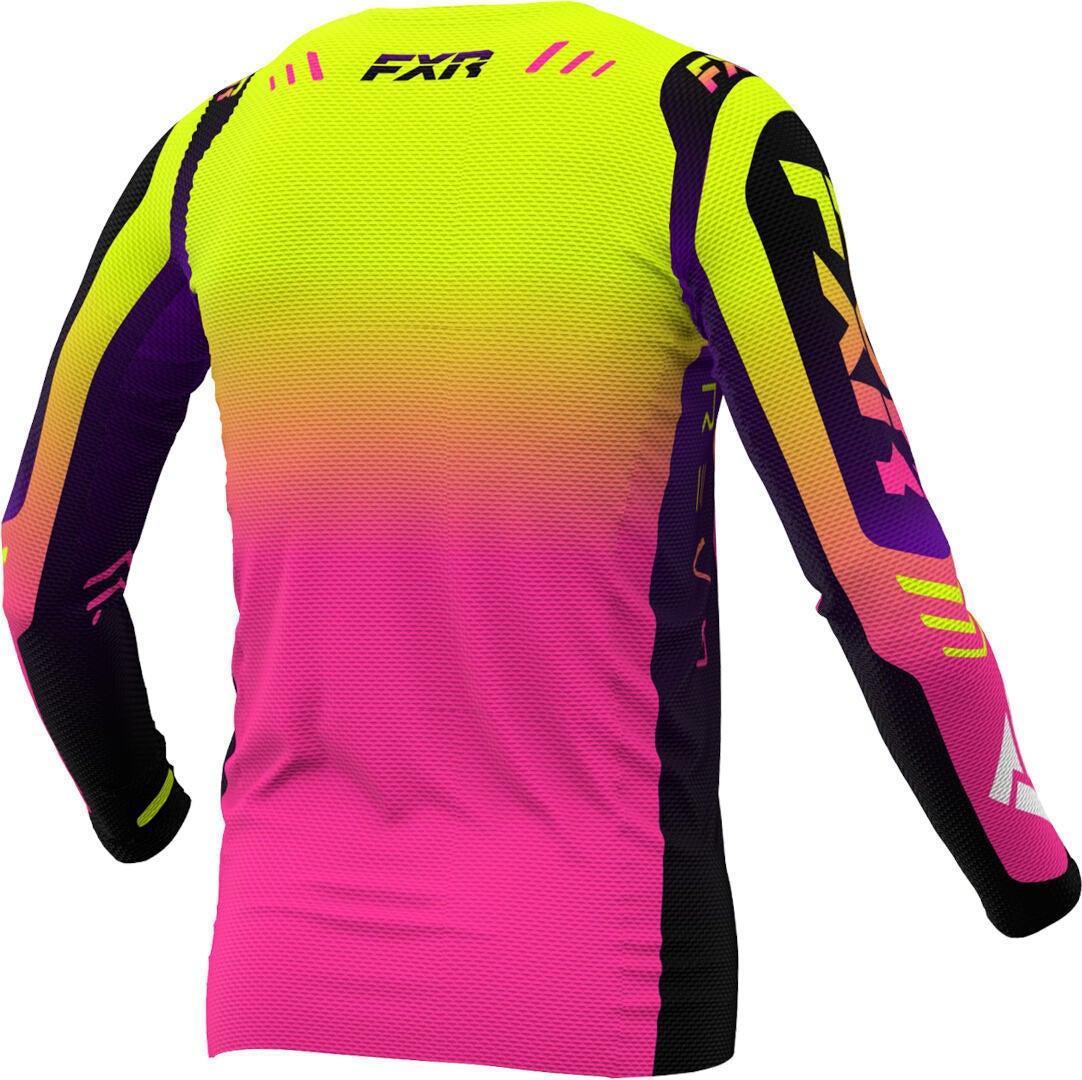 FXR Revo 2024 Motocross Jersey gelb/magenta L Abbildung 4