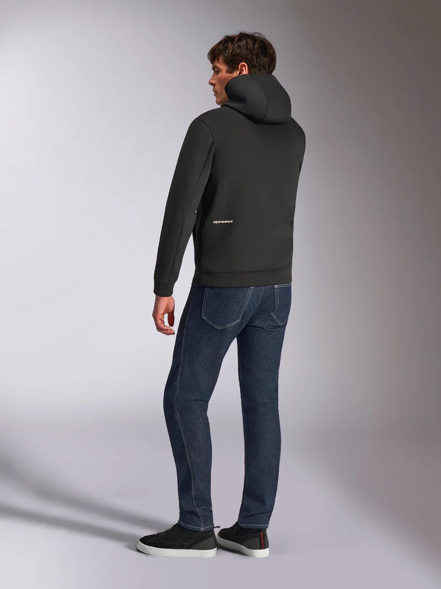 Alpinestars Cypher Cappuccio con zip nero 2XL Figura 5