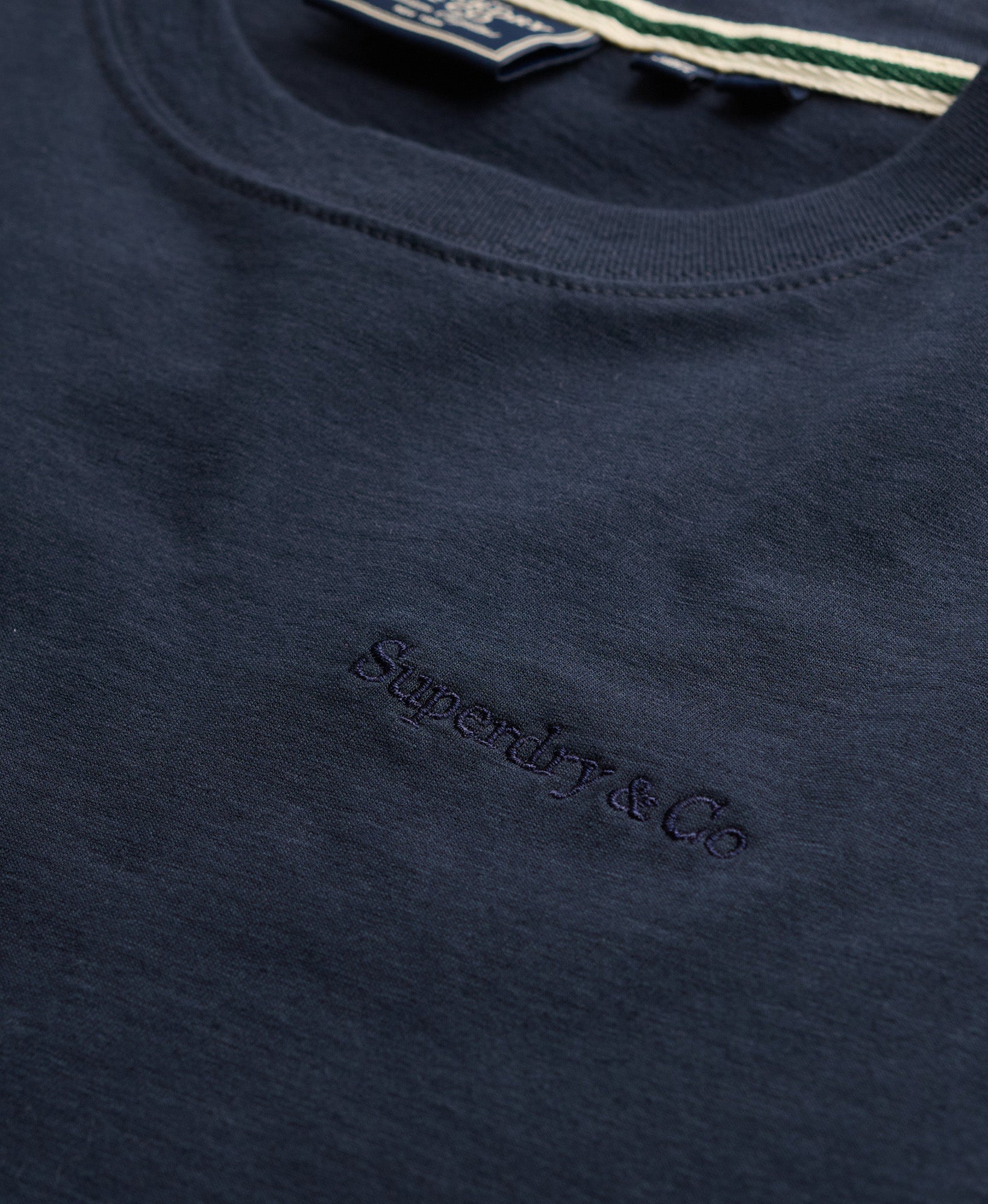 Superdry & Co Essential Company Logo T-Shirt dunkelblau S Abbildung 6