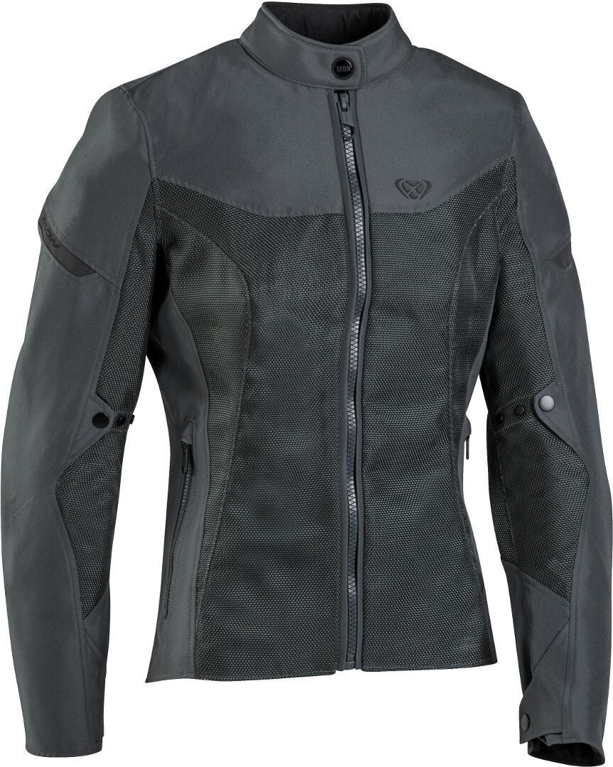 Ixon Fresh Damen Motorrad Textiljacke khaki L Abbildung 1
