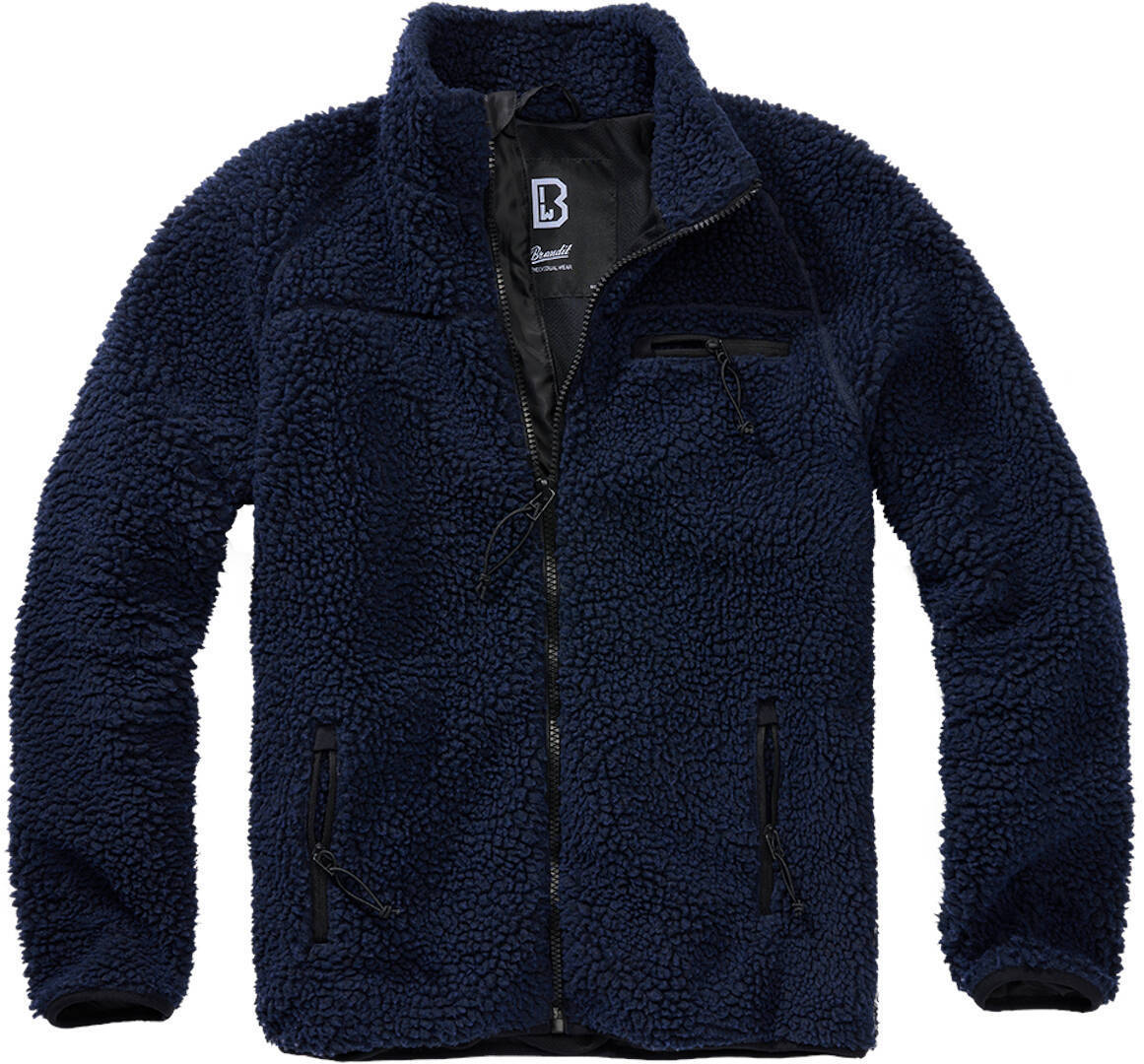 Brandit Teddyfleece Jacket navy blue M Figure 1
