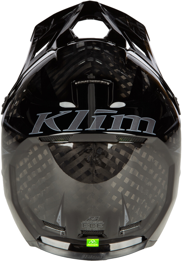 Klim F3 Carbon Pro Motocross hjälm Svart/kol XL (60/61) Figur 4