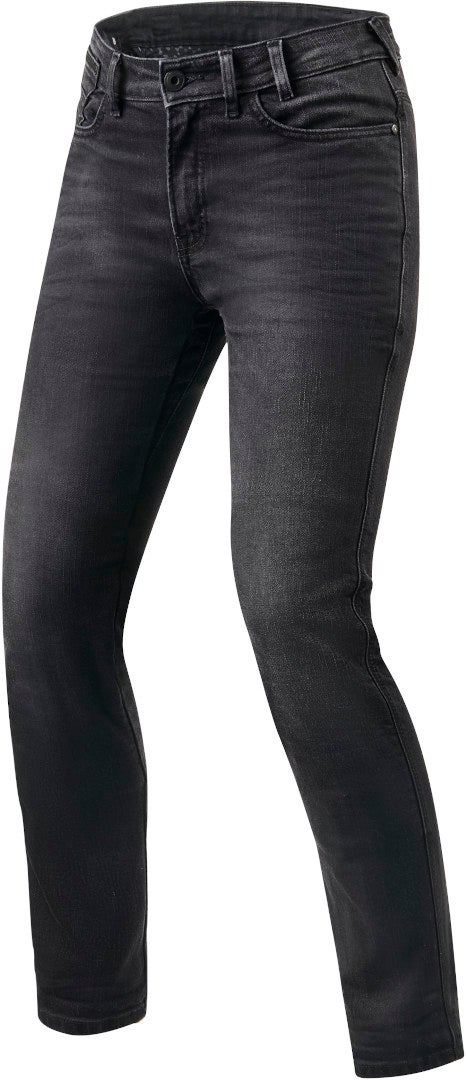 Revit Victoria Damer motorcykel jeans mørkegrå 29 L34 Figur 1