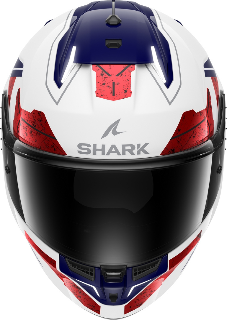 Shark Skwal i3 Rhad Hjälm vit/röd XXL (63/64) Figur 2