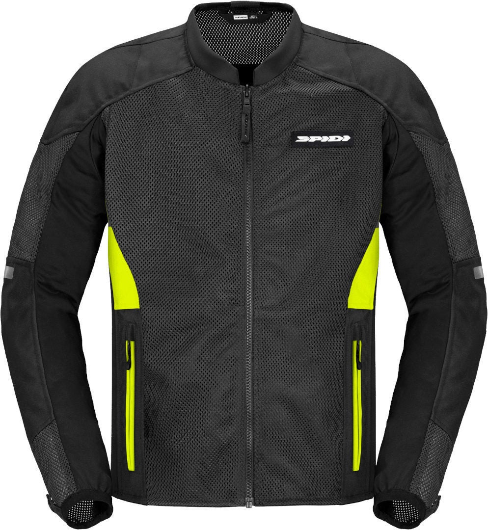 Spidi Super Net Motorradjacke schwarz/neon-gelb 3XL Abbildung 1
