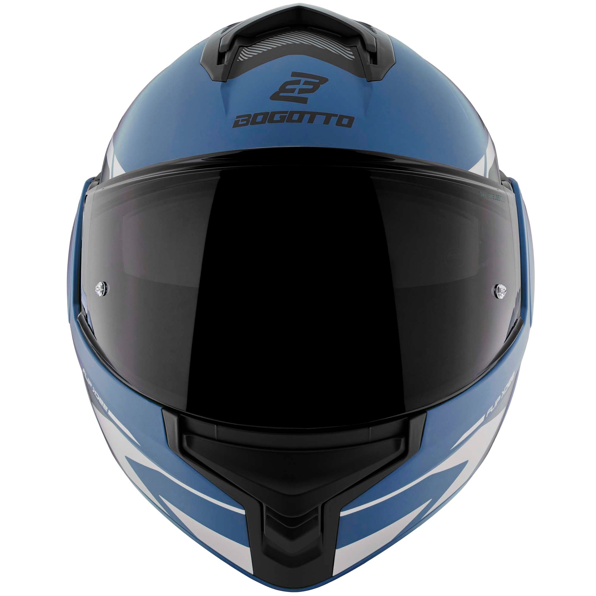 Bogotto FS-X600 Atyr Limited Edition Casque Bleu mat S Figure 5