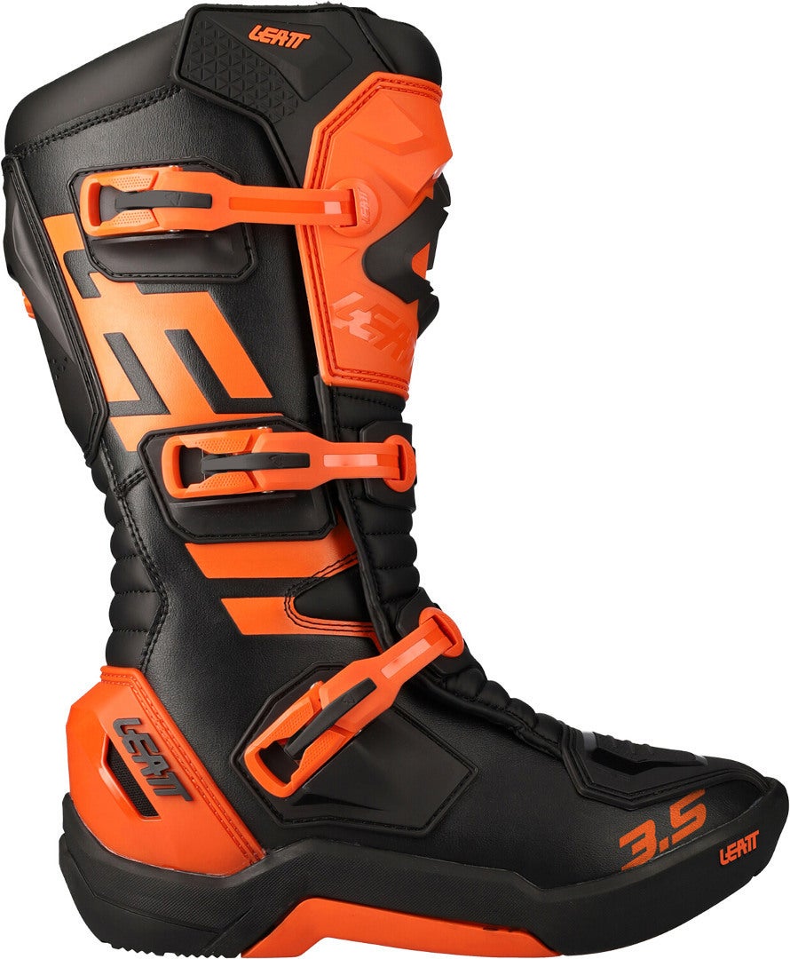 Leatt 3.5 Bottes de motocross noir/orange 47 Figure 2