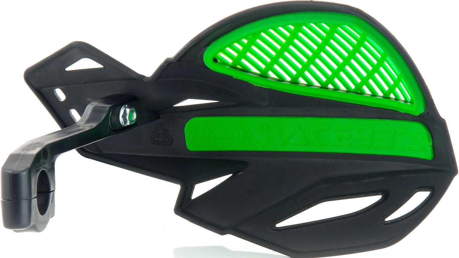 Acerbis MX Uniko Vented Protectoare pentru mâini Negru/Verde Figura 2