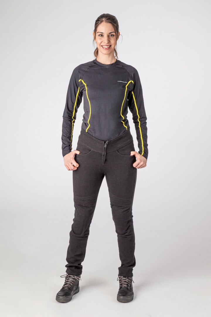 Lindstrands Alva Dames Motorfiets Leggings 36 L32 Figuur 3