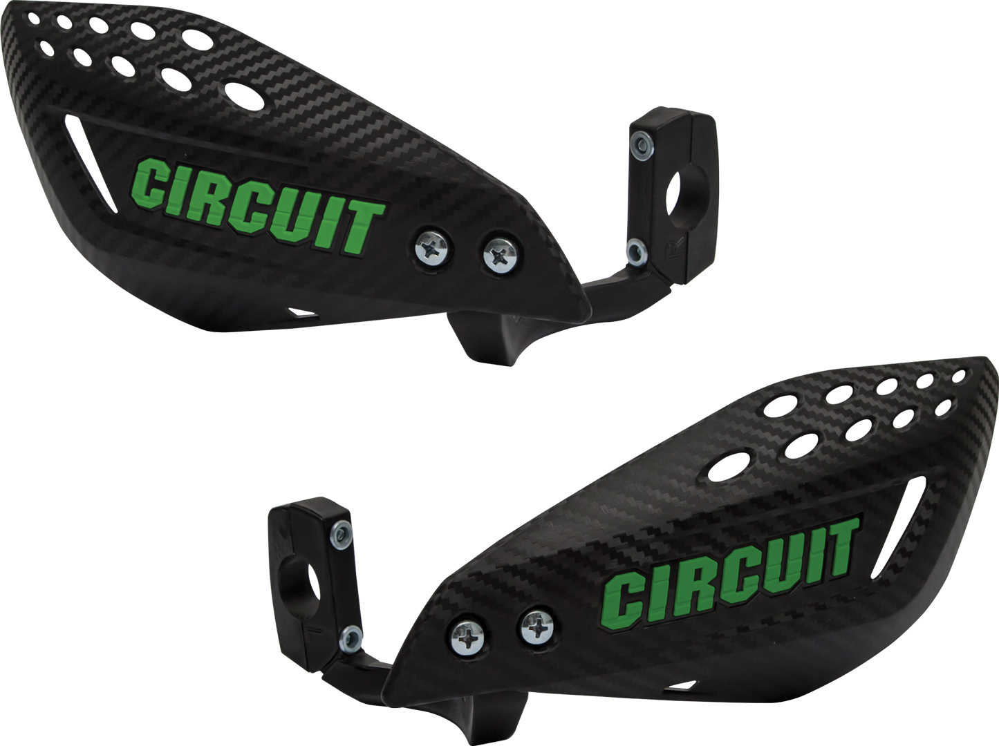 Circuit Equipment VECTOR Guarda de Mão Carbono/Verde Figura 1