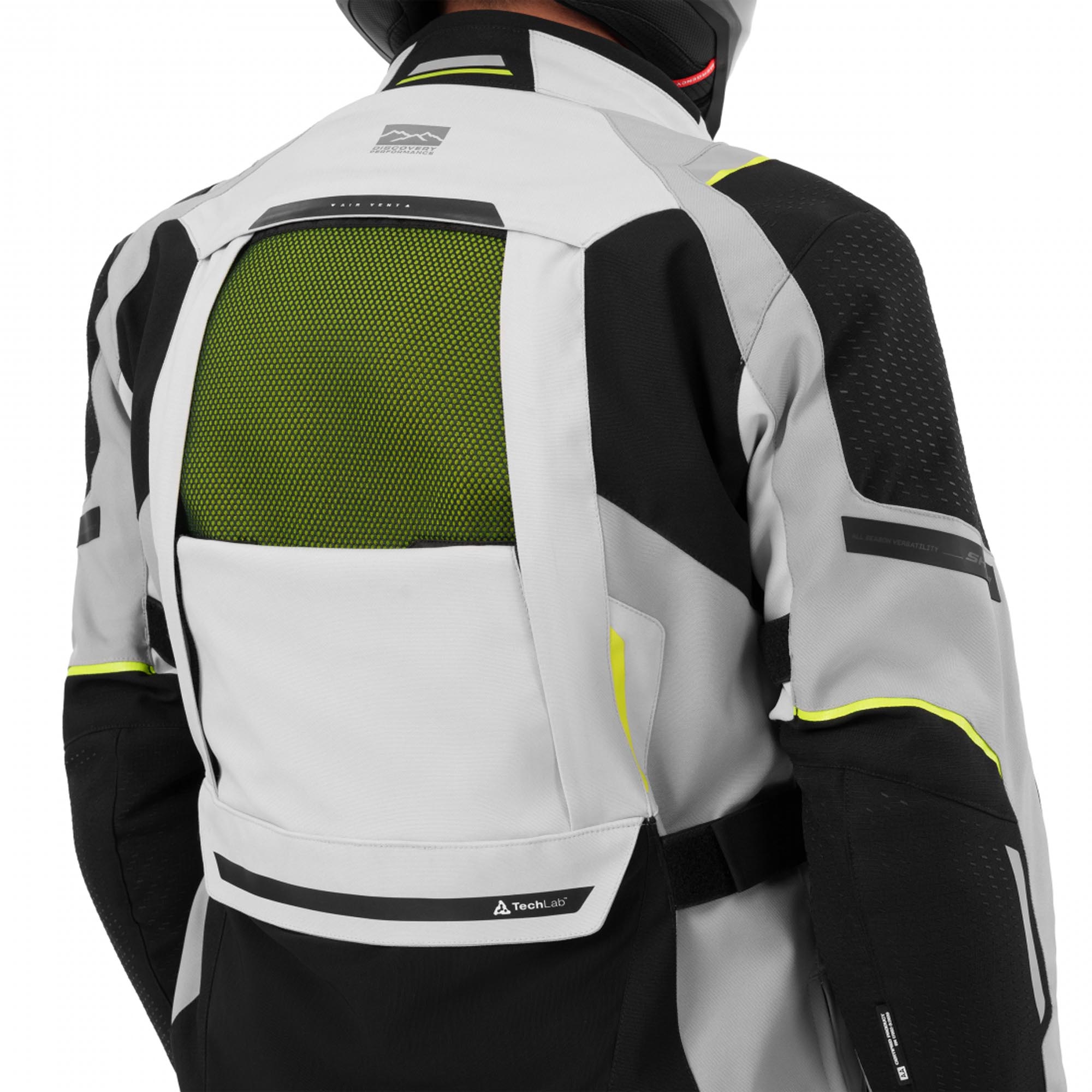 SHIMA Hero 3.0 Motorcycle Textile Jacket grey/yellow L Figure 12