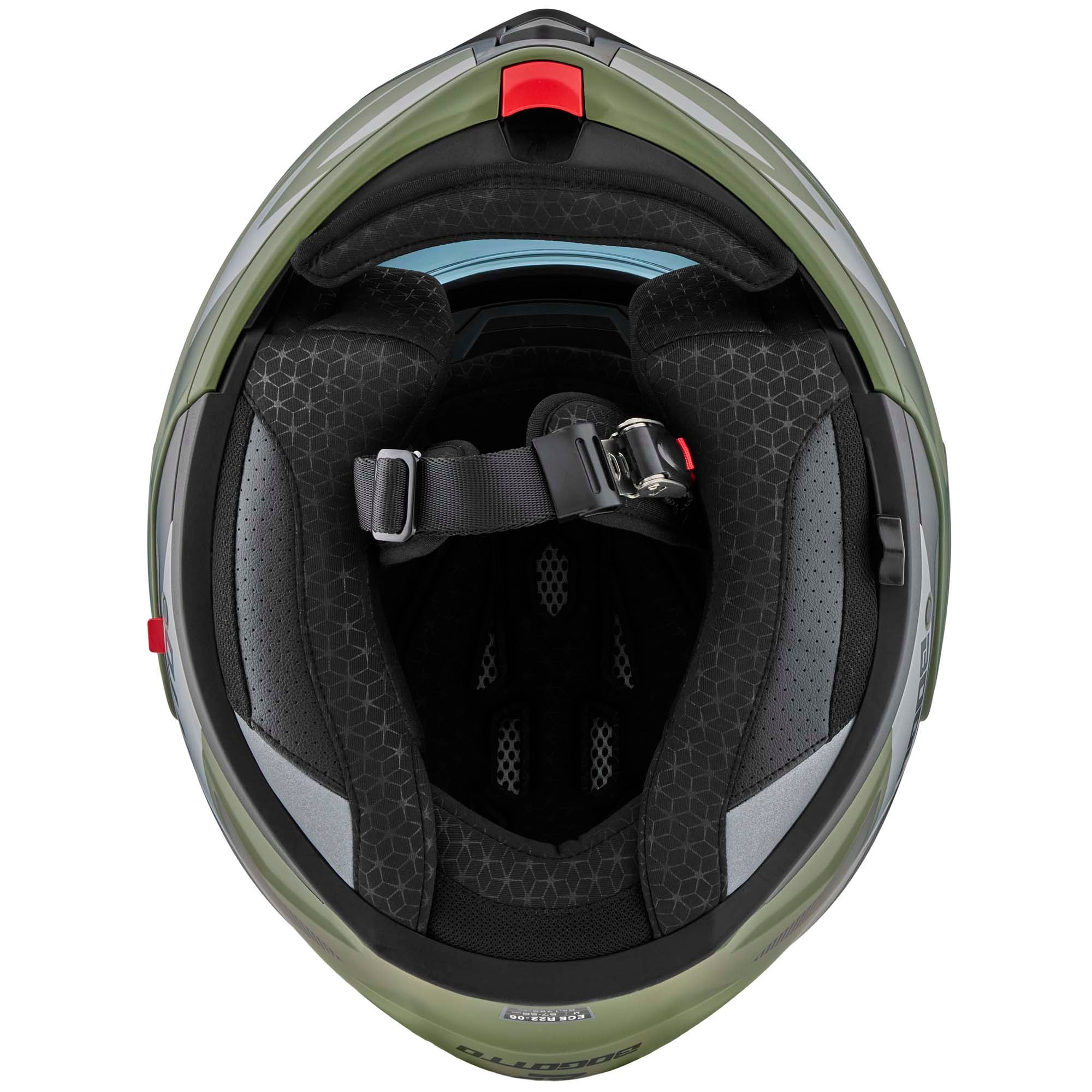 Bogotto FS-X600 Atyr Limited Edition Helmet Military Green Matt S Figure 8