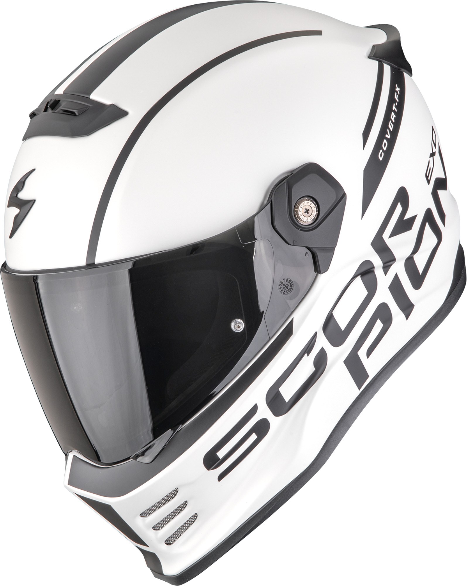Scorpion Covert FX Danko Helm weiß/schwarz M (57/58) Abbildung 1