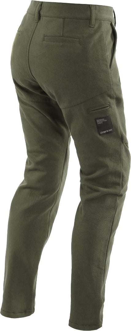 Dainese Chinos Pantalon textile de moto de dames Vert 34 Figure 2