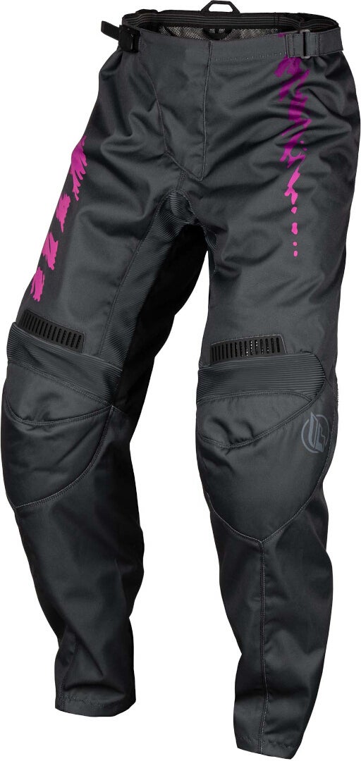 Fly Racing F-16 2024 Kinder Motocross Hose schwarz/pink 22 Abbildung 2