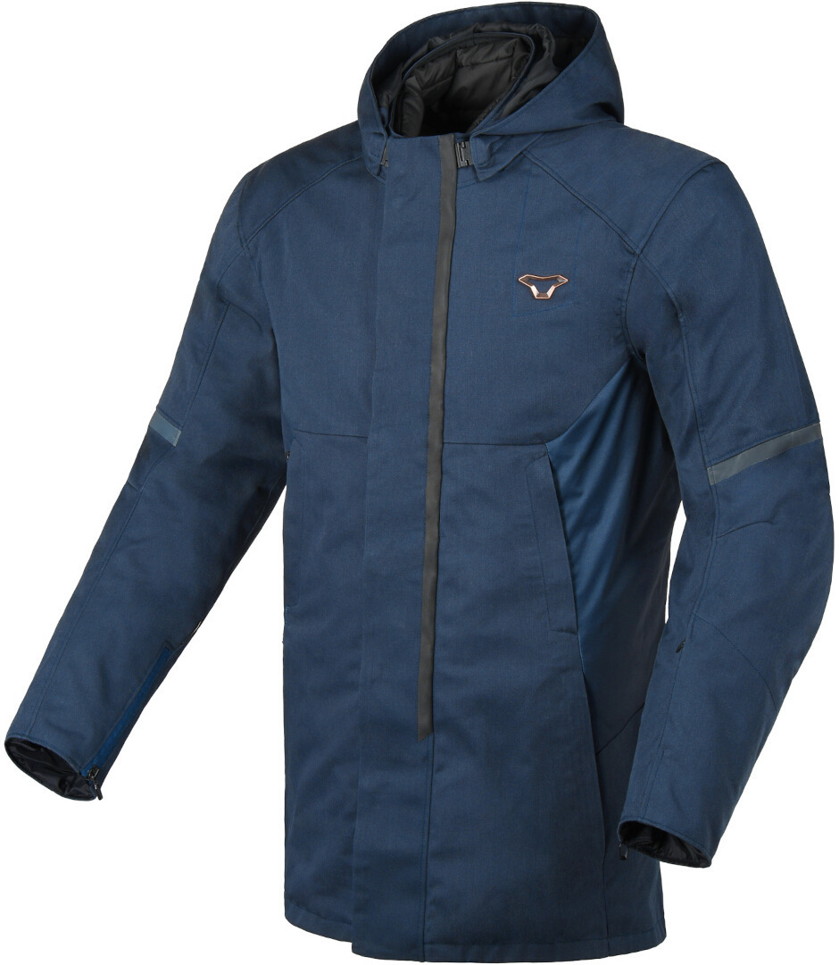 Macna Paradime waterproof Motorcycle Textile Jacket dark blue M Figure 1