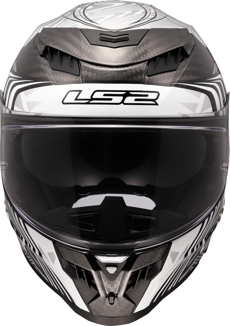 LS2 FF807 Dragon Enthum Carbon Kask Carbon/White XXS (51/52) Rysunek 6