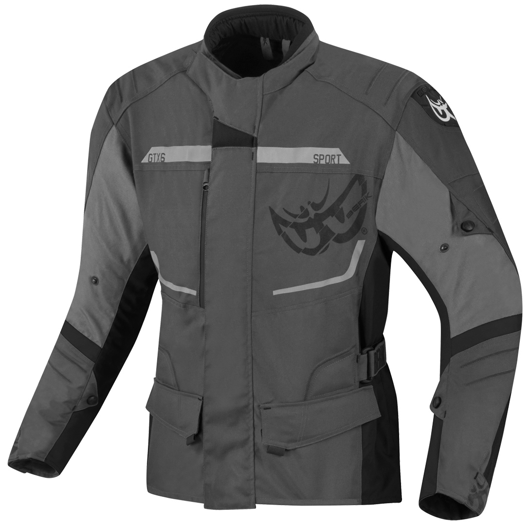 Berik Tourer Waterproof Motorcycle Textile Jacket grey/black 60 Figure 1