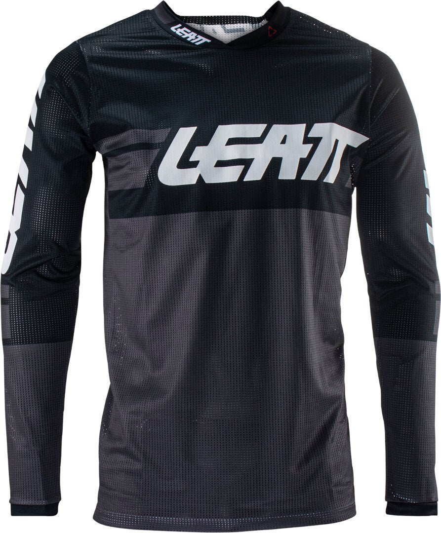 Leatt 4.5 X-Flow 2024 Motocross trøje mørkegrå/sort L Figur 6