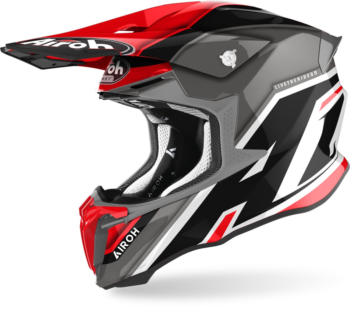 セキュリティ・セーフティ Airoh Twist 2.0 Airoh Twist 2.0 Shaken モトクロスヘルメット 青 ▻ FC-Motoで