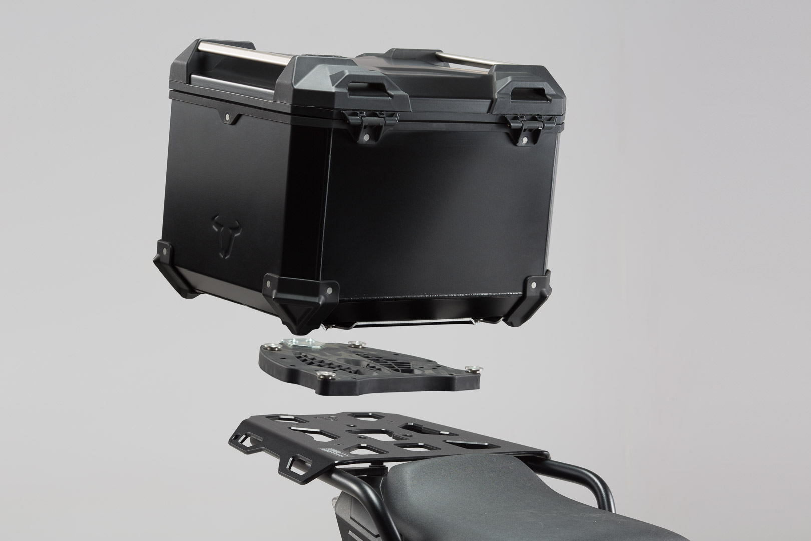 Sistem de top case SW-Motech TRAX ADV - Negru. Triumph Sprint ST 1050 / Tiger 1050 SE. Figura 1