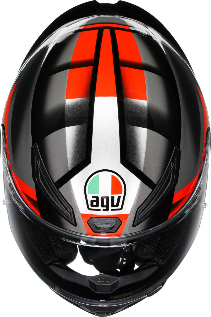 AGV K1 S Fastlap 2.0 Helm schwarz/grau/rot S (55/56) Abbildung 7
