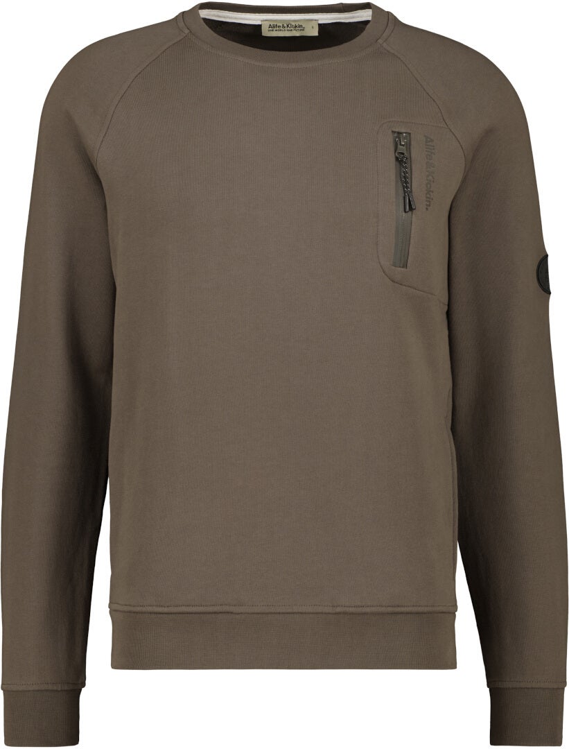 Alife And Kickin FabioAK A French Terry Sweatshirt Sweatshirt brown M Figure 1