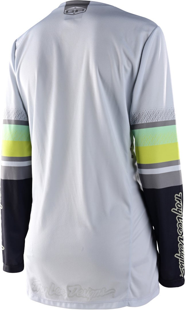 Troy Lee Designs GP Warped Dames Motorcross Jersey Wit L Figuur 2