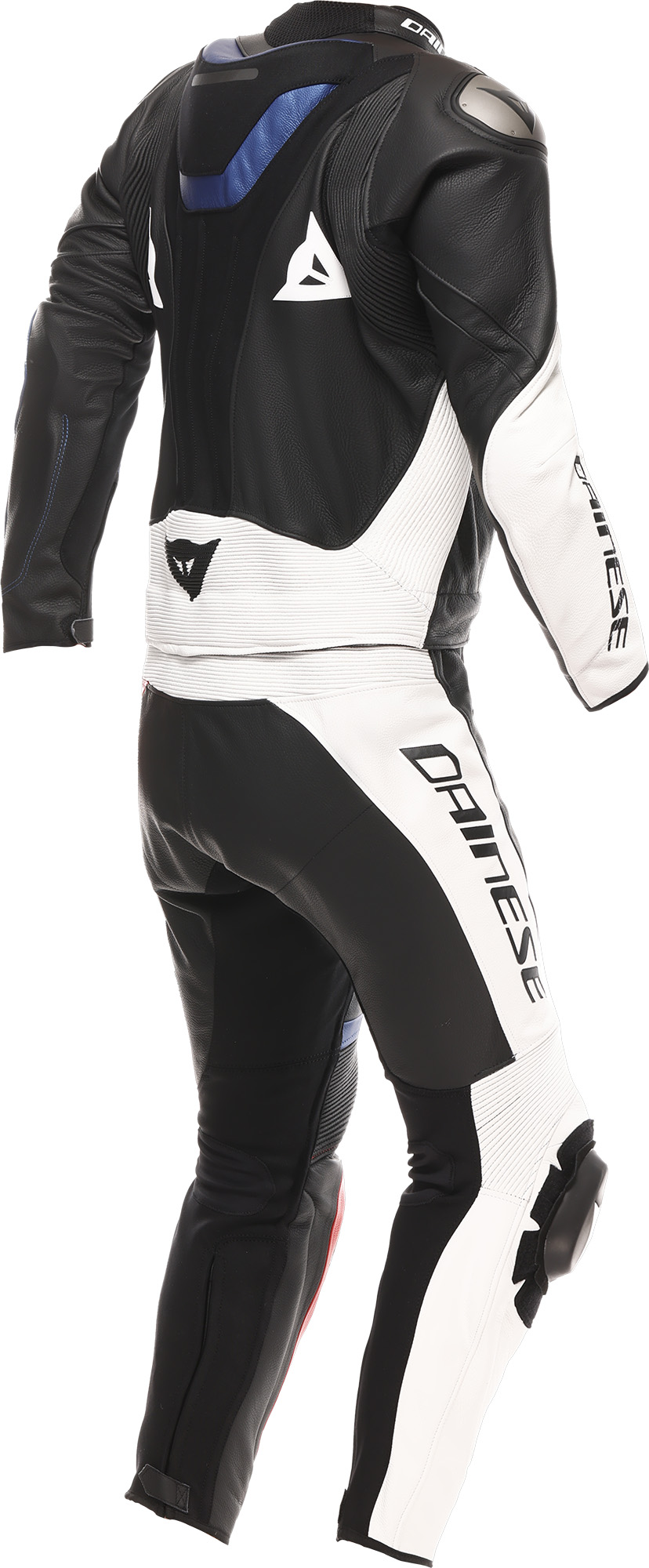Dainese Demon Sprint 2-Piece Motorcycle Leather Suit black/white/red 58 Figure 2