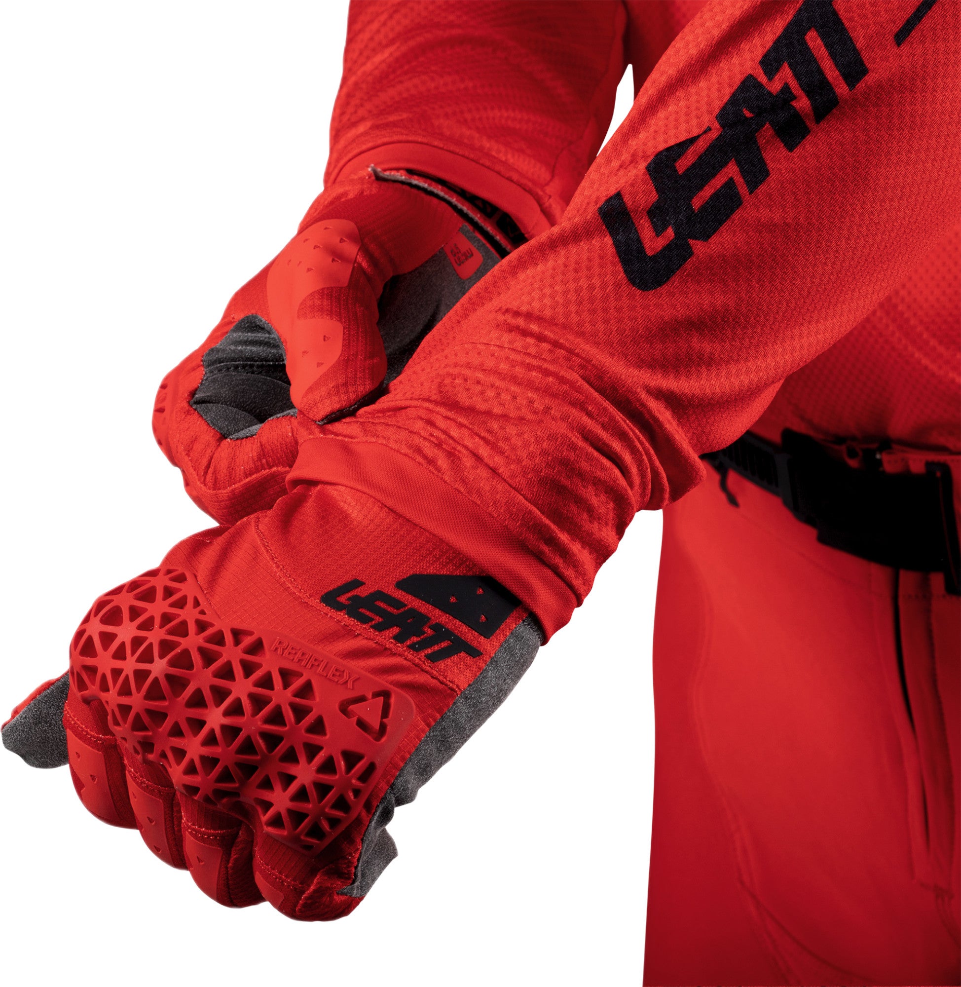 Leatt Moto 4.5 Lite V26 Motocross trøje rød/sort L Figur 6