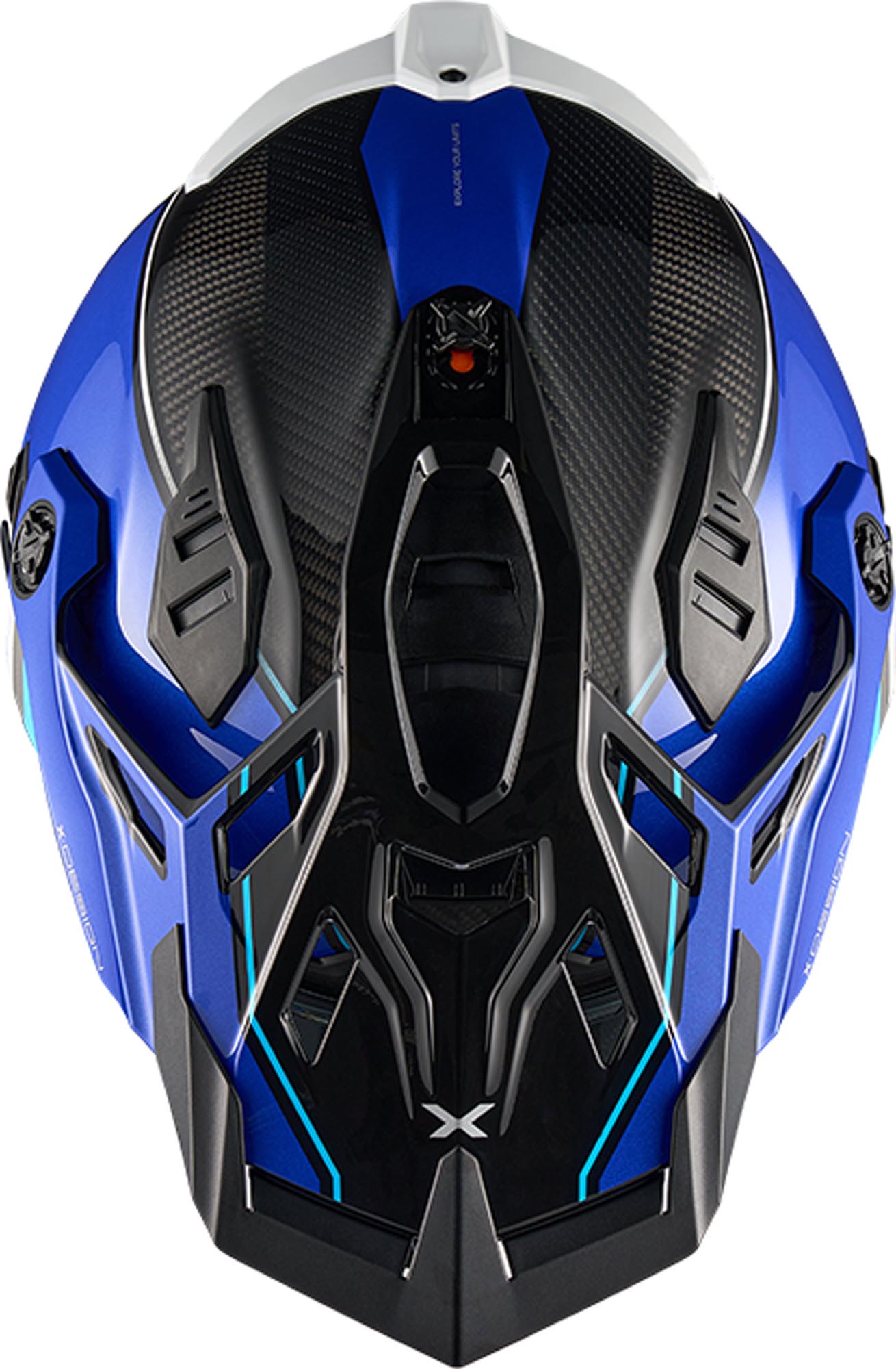 Nexx X.Rally Raid Carbon Cască Enduro Negru/Albastru/Alb XXL (63/64) Figura 6