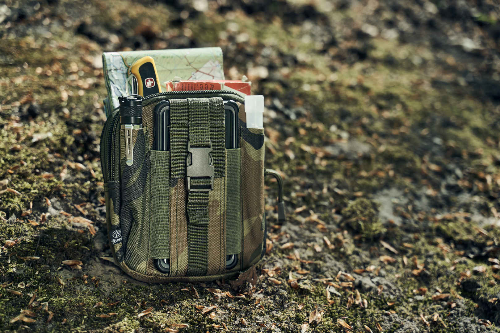 Brandit Molle Pouch Functional Geantă Camuflaj Figura 4