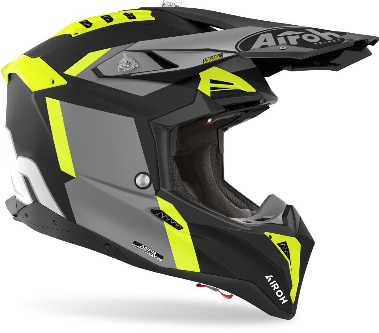 Airoh Aviator 3 Glory Motocross Helm gelb matt S (55/56) Abbildung 2