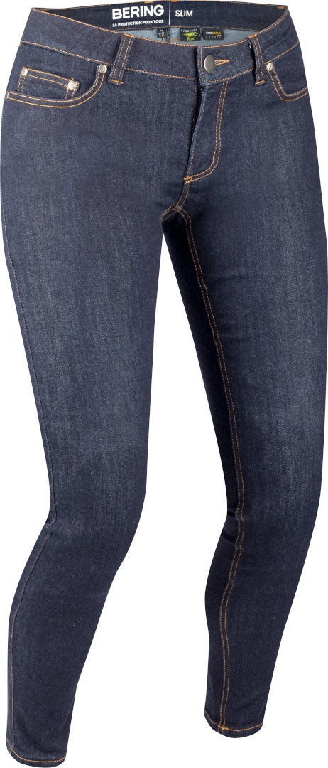 Bering Trust Slim Jeans da moto da donna blu 48 Figura 1