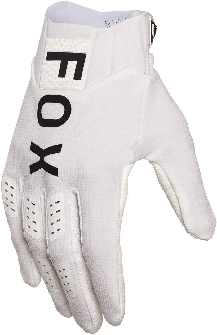FOX Flexair Luvas de motocross Branco M Figura 1