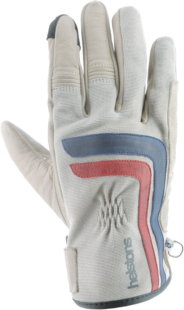 Helstons Jeff Motorcykel handsker Beige/blå 13 Figur 1