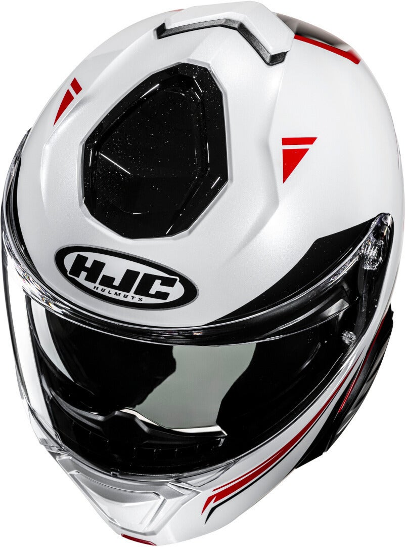 HJC i91 Tricus Helm wit/rood/zwart S (55/56) Figuur 5