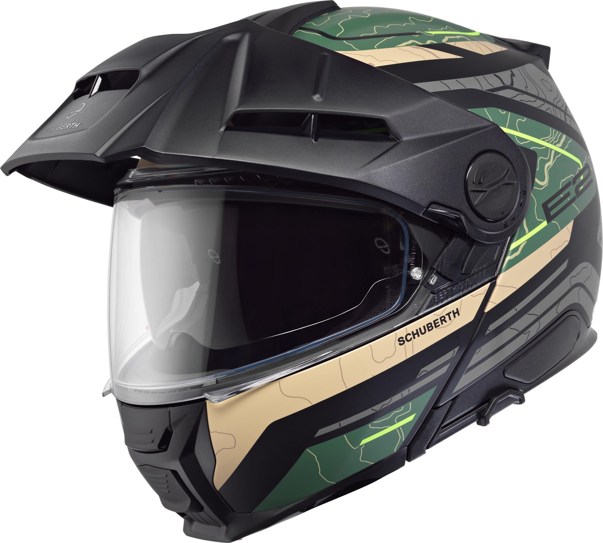 Schuberth E2 Expedition Čelada zelena XXXL (65) Slika 1