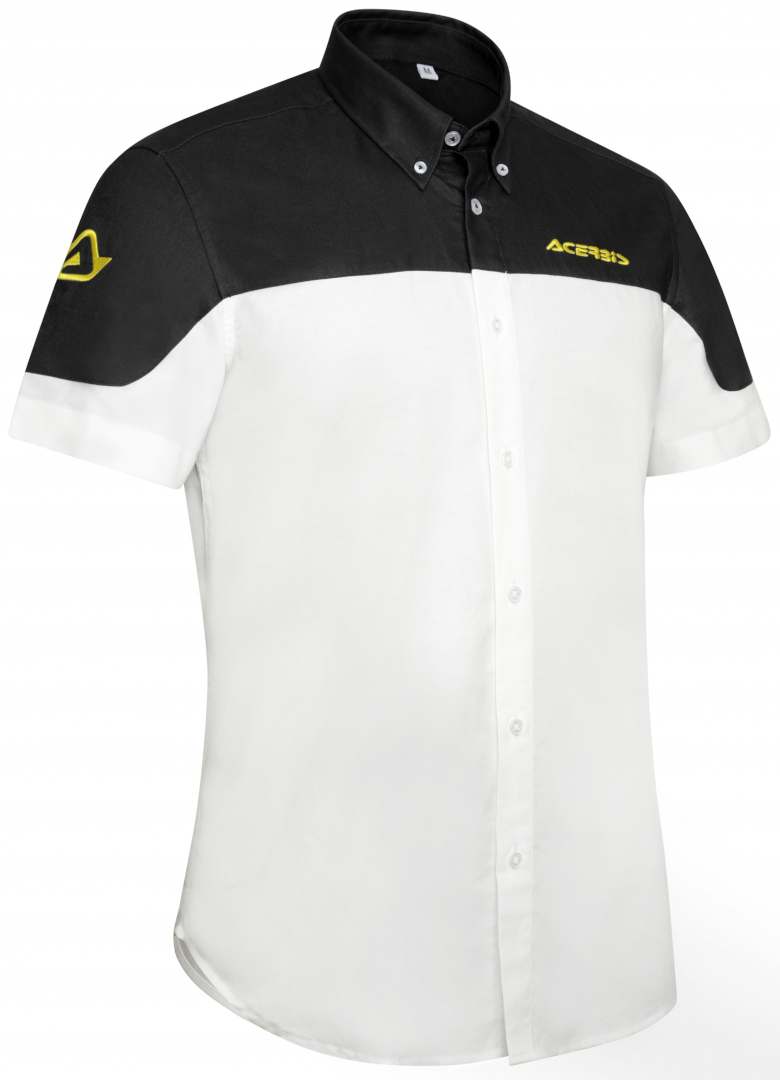 Acerbis Team Hemd weiß/schwarz 3XL Abbildung 3