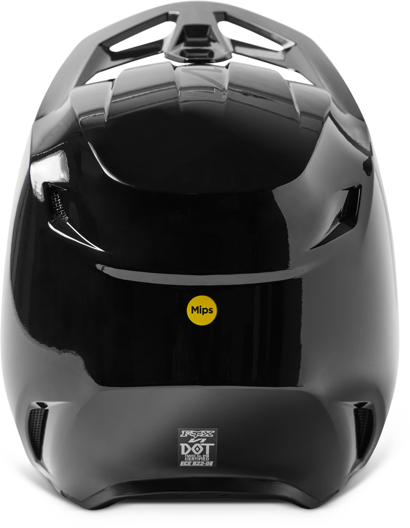 FOX V1 Solid Casque de motocross noir XXL (63/64) Figure 2
