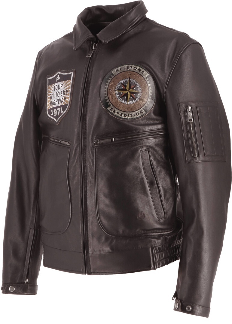 Helstons Jet Force Motorrad Lederjacke 3XL Abbildung 2