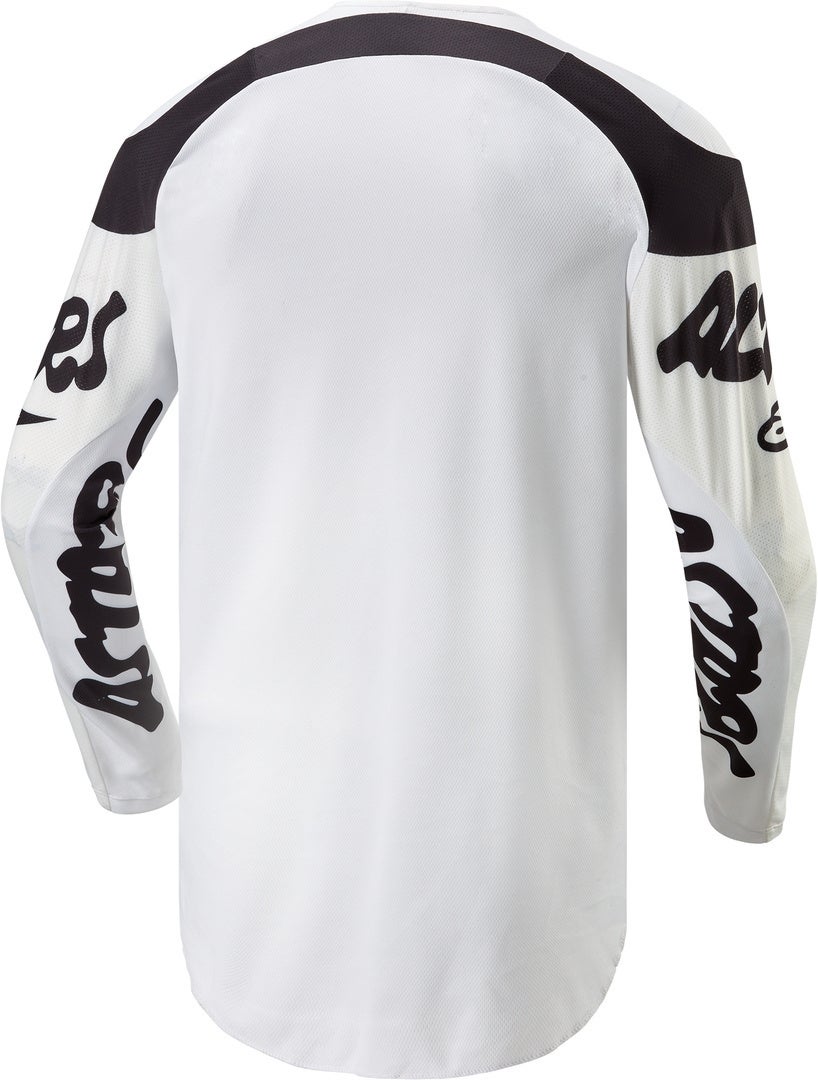 Alpinestars Racer Hana Motokrosový dres bílá/černá M Obrázek 2