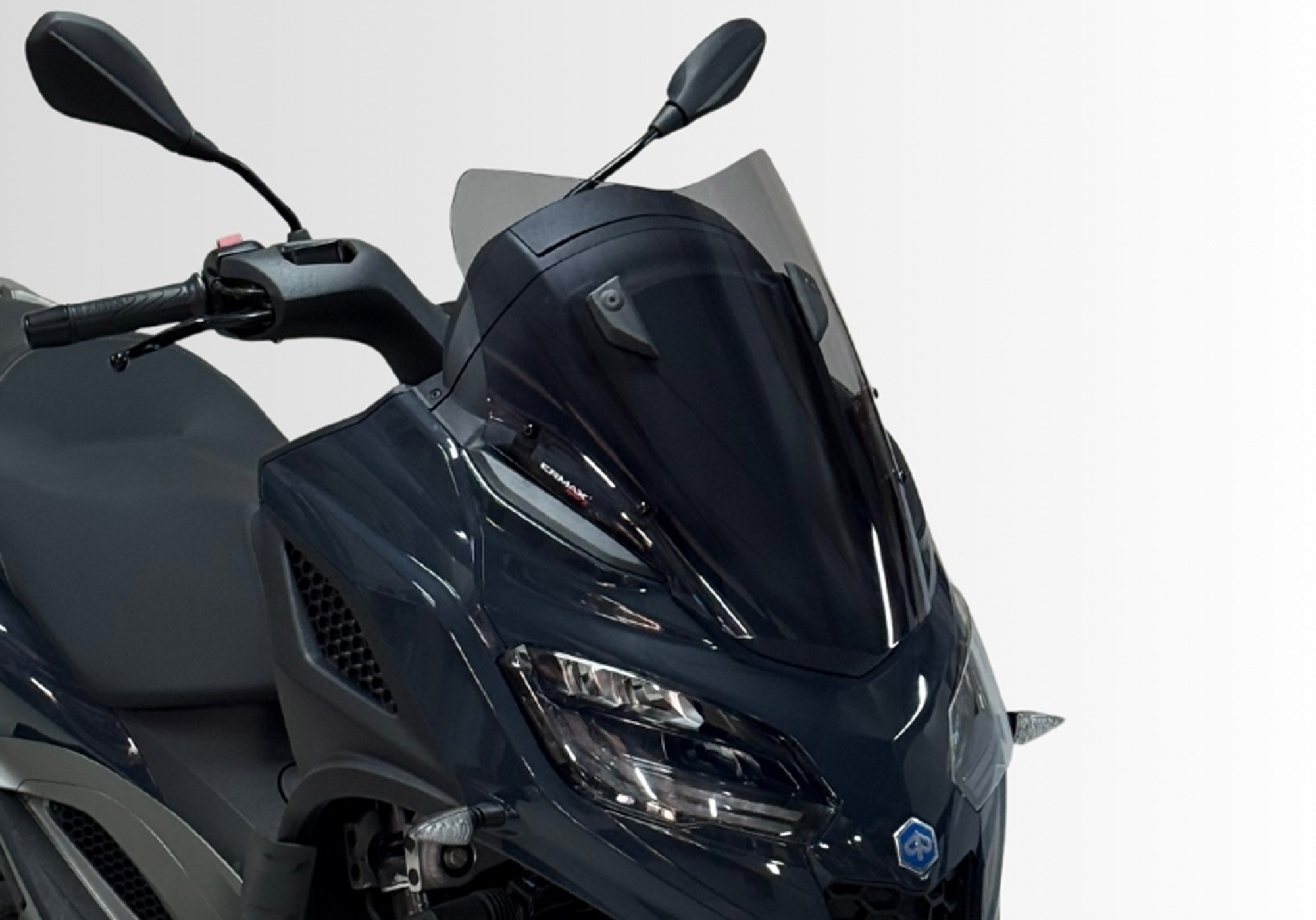 ERMAX scooterskärm Sportakrylglas (PMMA) Figur 1