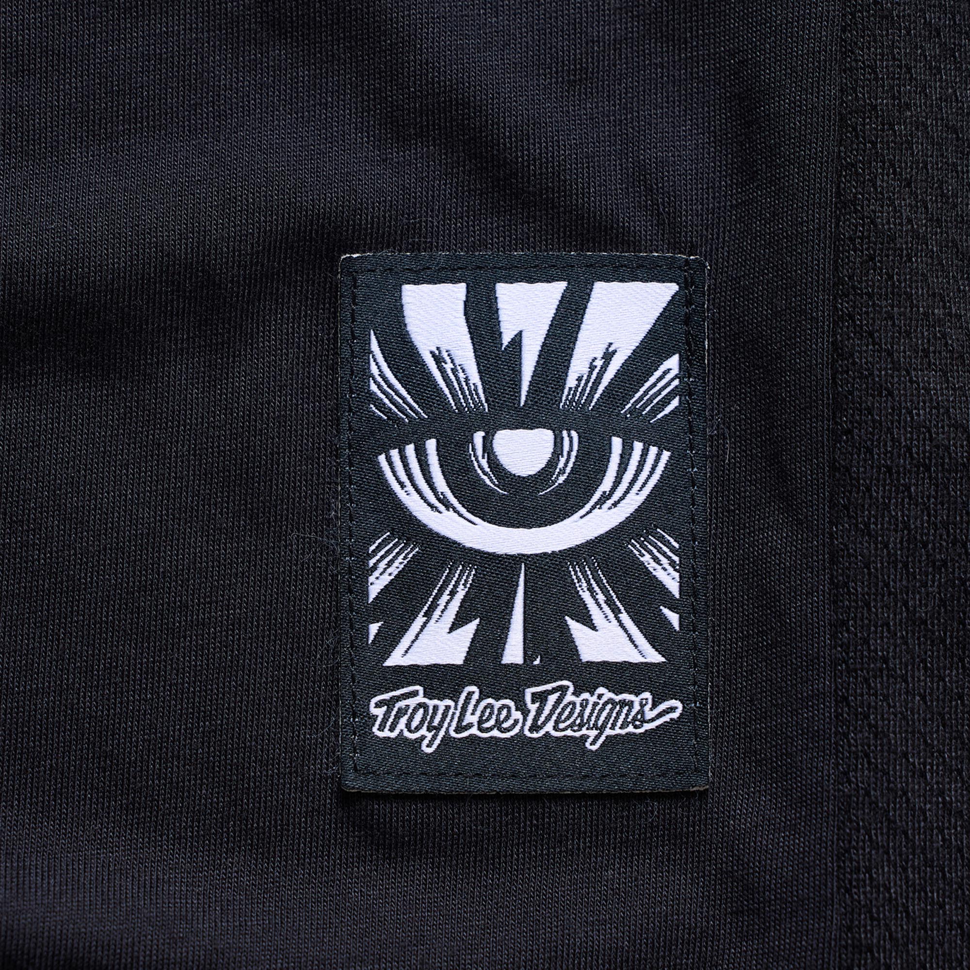 Side view of Troy Lee Designs Lilium Ride Signature Ladies Short Sleeve Bicycle Jersey