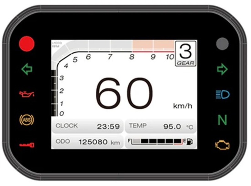 KOSO RX-3S TFT-Metru multifuncțional 15.000 RPM Figura 5